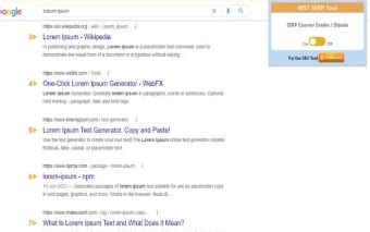 serp number extension|MST SERP Counter .